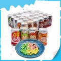 Разнообразни плодови вкусове, компресиран сок, кутия за опаковане на твърди бонбони 