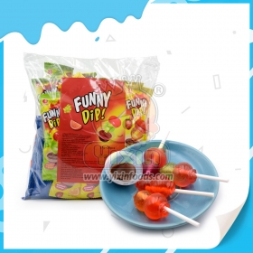 ЗАБАВЕН плодов близалка FUNNY DIP