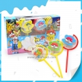 Забавна играчка с 20 броя въртяща се сфера Pokemon с бонбони 