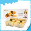 Здравословна, вкусна ръчно приготвена яйчена ролка от морска осока със сусам 