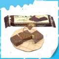 Вкусна и хрупкава вафлена бисквита с шоколадово покритие 