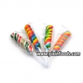 Twist Swirl Lollipop Многоцветни дъгови сладки близалки 
