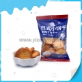 Мини кръгли бисквити с вкус на мляко и сол в японски стил 
